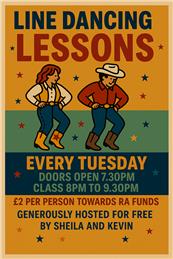 Every Tuesday - Line Dance Class
